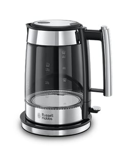 Russell Hobbs 23830-70 Wasserkocher 1,7 l Schwarz, Edelstahl