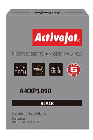 Activejet Taśma barwiąca A-KXP1090 (zamiennik Panasonic KX-P115; Supreme; czarny)