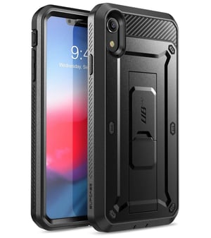 Supcase Unicorn Beetle PRO SUP-iPhoneXR-6.1-UBPro-SP-Black pokrowiec na telefon komórkowy 15,5 cm (6.1") Czarny