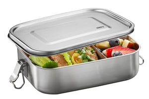 GEFU 12735 pojemnik na jedzenie Pojemnik na lunch 1,4 l Silikon, Stal nierdzewna Stal nierdzewna 1 szt.