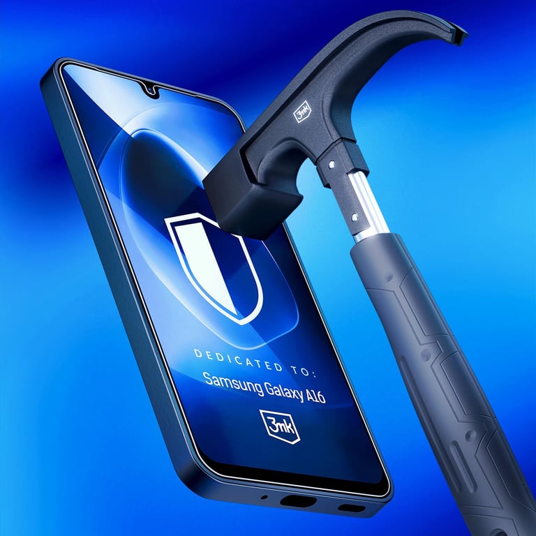 3MK Nietłukące szkło hybrydowe na Samsung Galaxy A16 - FlexibleGlass