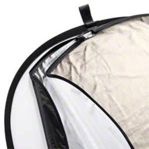 Walimex 17684 Photography Reflector, Oval, Black, Gold, Silver, Clear, White