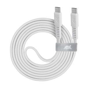 Rivacase PS6005 WT12 USB 2.0 Cable, 2.1 m, USB-C, White