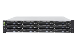 Infortrend EonStor DS 1000 Gen2 SAN Rack (2U) 4 GB DDR3 0 TB Czarny, Szary