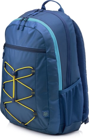 HP Active (Navy Blue/Yellow) plecak Niebieski, Żółty Tkanina