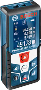 Bosch GLM 50 C Professional Laser Distance Measurer, Black, Blue, 50 m
