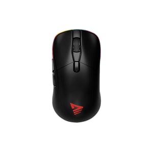Savio RIFT BLACK gamingmus RGB Dual Mode, tvåhandsmus, Bluetooth + USB Type-A, optisk, 300 DPI