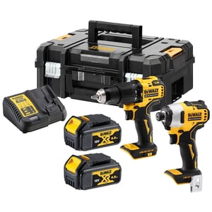 DeWALT DCK2062M2T-QW Power Tool Combo Set with Battery