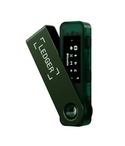 Ledger Nano S Plus USB Flash Drive Hardware Wallet Green