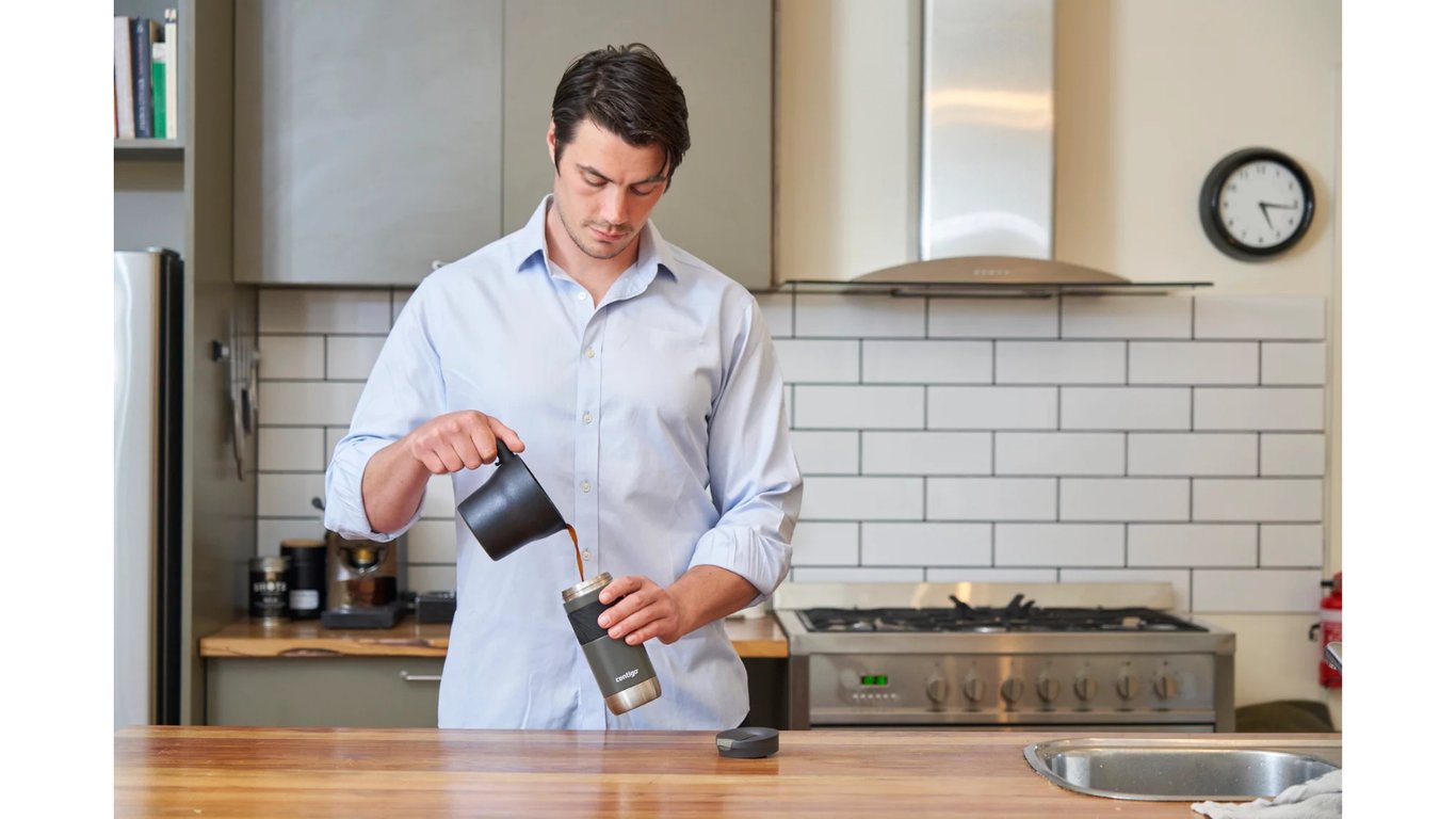 CONTIGO Byron 2.0 SNAPSEAL 470 ml Czarny, Szary