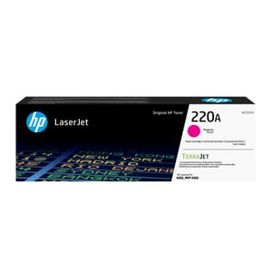 HP Oryginalnym wkładem z purpurowym tonerem 220A LaserJet