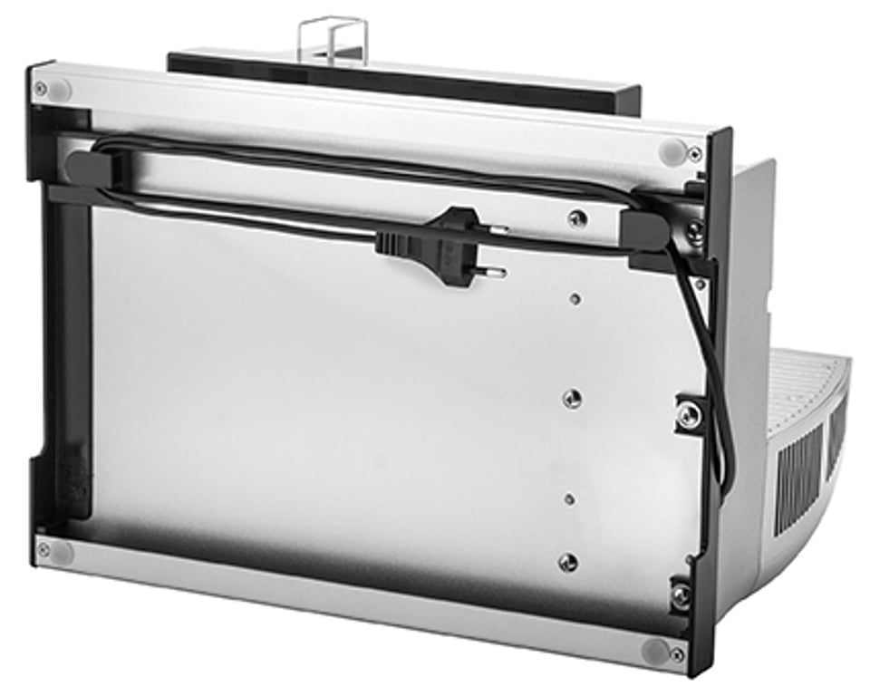 Unold 78826 krajalnica Prąd elektryczny 100 W Czarny, Srebrny Metal, Plastik