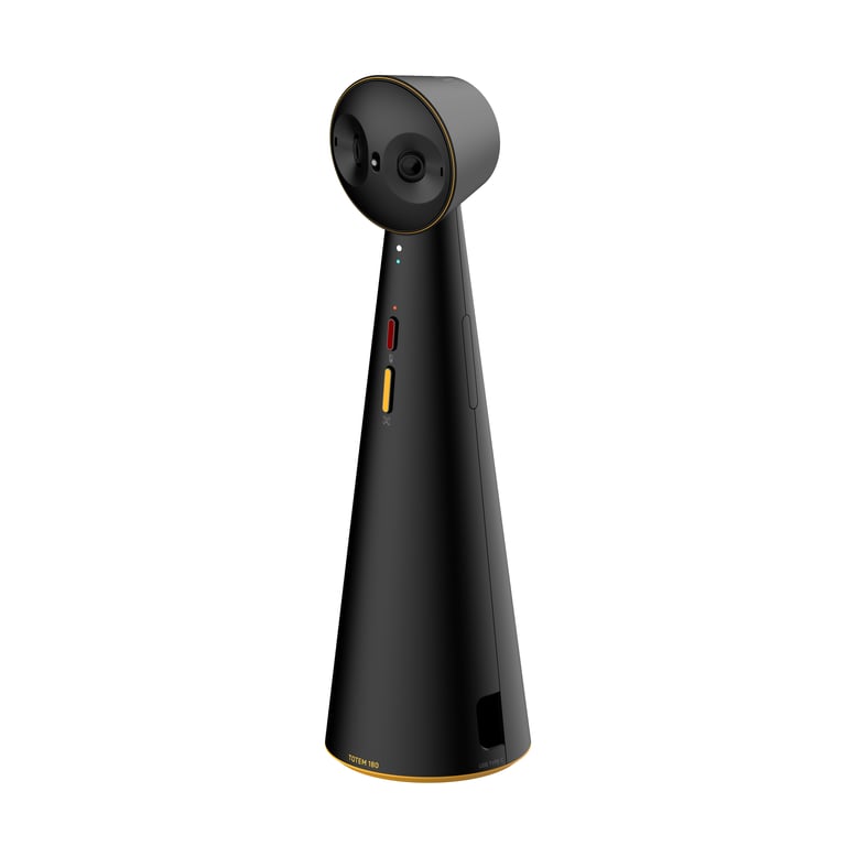IPEVO KFT Konferenzkamera Totem 180 6.4MP Mikro schwarz Niebieski