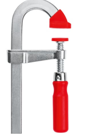 BESSEY LMU20/5 klamra Uchwyt typu "U" 20 cm Czerwony, Stal nierdzewna