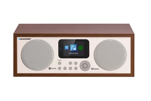 Blaupunkt IR10BT Internet-Radio Grau, Holz
