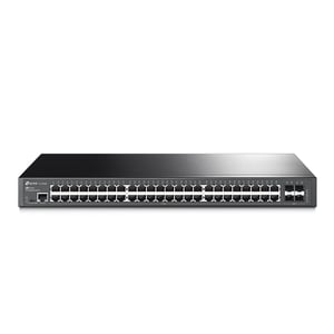 TP-Link JetStream TL-SG3452 Managed L2 Gigabit-Ethernet-Switch (10/100/1000) 1U Schwarz