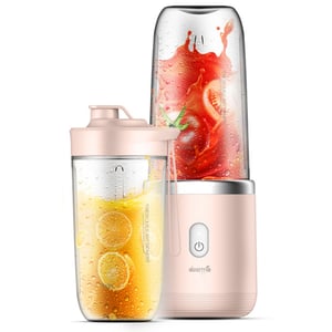Deerma NU05 blender 0,4 l Blender stołowy Różowy, Stal nierdzewna