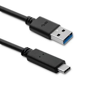 Qoltec 50363 kabel USB USB 3.2 Gen 1 (3.1 Gen 1) 1,8 m USB C USB A 5 Gbit/s Czarny