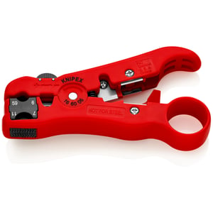 Knipex 16 60 06 SB Wire Stripper, Red
