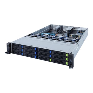 GIGABYTE R282-3C0 Intel C621A LGA 4189 Rack (2U) Schwarz