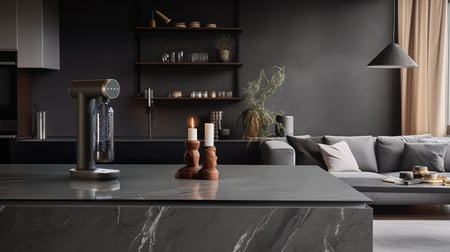 Smeg SKC01BLM saturator Plastik Czarny