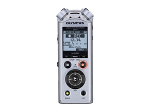 Olympus LS-P1 Internal Memory and Flash Memory Cards Silver