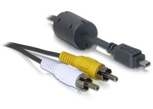 DeLOCK Camera Cable AV > 8in Nikon Camera Cable 1.8 m Black