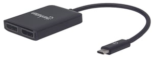 Manhattan 152952 extern grafikkort USB 3840 x 2160 px Svart