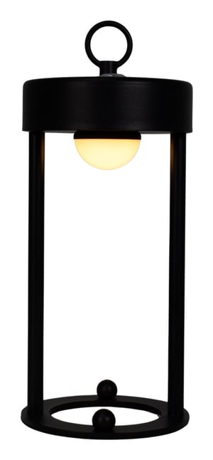 Techly I-LAMP-TABLE1 Table Lamp Non-replaceable 3 W LED light source Black