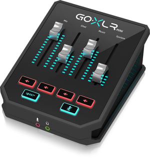 TC-Helicon GO XLR Mini 10 - 20000 Hz Svart