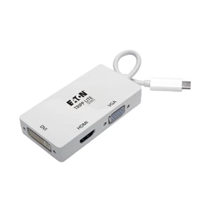 Tripp Lite U444-06N-HDV4K External USB Graphics Card, 3840 x 2160 px, White