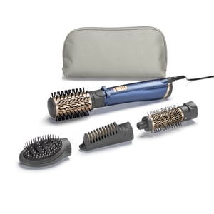 BaByliss AS965E urządzenie do stylizacji włosów Szczotka z gorącym powietrzem Ciepły Złoto, Morski 1000 W 2,5 m