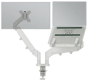 Leitz 65380085 Monitor Mount / Stand, 81.3 cm (32"), Desk, Gray