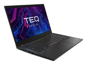 Teqcycle Lenovo Thinkpad T14s G2 Intel® Core™ i5 i5-1135G7 Laptop 35,6 cm (14") Full HD 16 GB DDR4-SDRAM 256 GB SSD Wi-Fi 6 (802.11ax) Windows 11 Pro Niemiecki Czarny