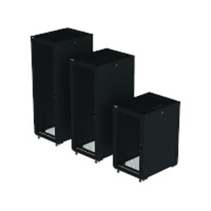 Eaton RAA42610PSB13U 42U Rack, Freestanding, Black