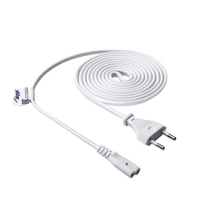 Akyga AK-RD-06A kabel zasilające Biały 1,5 m C7 panel CEE7/16