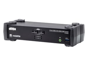 ATEN CS1822-AT-G przełącznik KVM Czarny