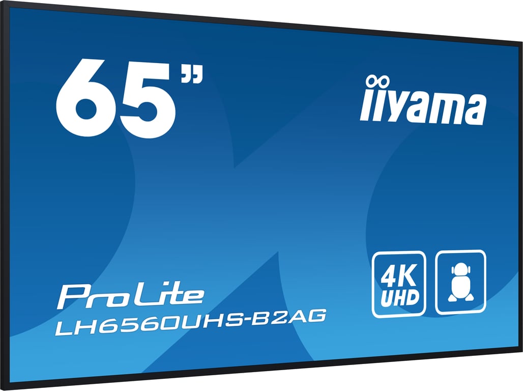 фото Інформаційний дисплей Iiyama ProLite LH6560UHS-B2AG