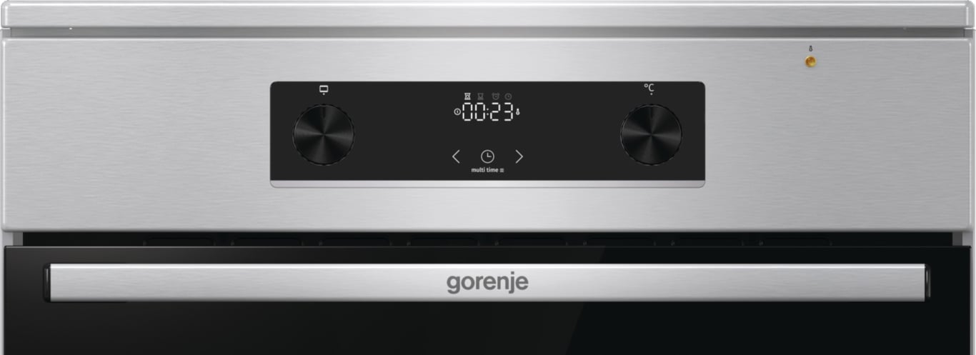 Gorenje GEIT6C60XPG Kuchenka wolnostojąca Prąd elektryczny Płyta indukcyjna strefowa Stal nierdzewna