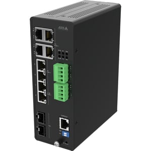 Axis 02621-001 przełącznik sieciowy Zarządzany 10G Ethernet (100/1000/10000) Obsługa PoE Czarny