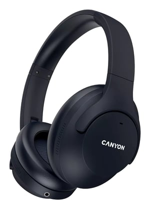 Canyon CNS-CBTHS10BK słuchawki/zestaw słuchawkowy Przewodowy i Bezprzewodowy Opaska na głowę Połączenia/Muzyka/Sport/Codzienność Bluetooth Czarny