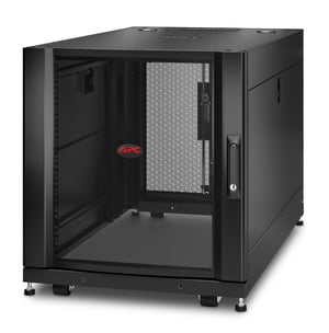 APC NetShelter SX 12U Freestanding Rack, Black