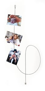 Walther Design MD150B Photo Frame, Black, Silver