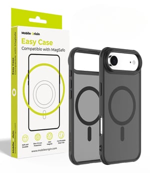 Mobile Origin Easy Case pokrowiec na telefon komórkowy 16,5 cm (6.5") Czarny, Przezroczysty