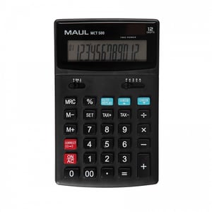 MAUL MCT 500 fickkalkylator Kalkylatorns display Svart