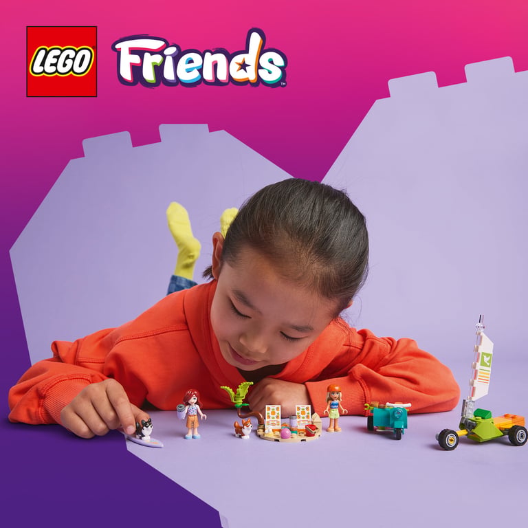 LEGO Friends Przygoda z surfującymi psami i skuterem
