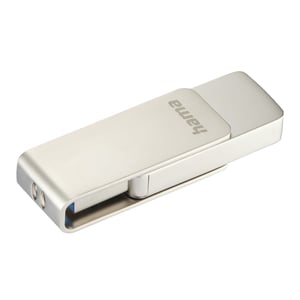 Hama Rotate Pro 256 GB USB Flash Drive, USB Type-A 3.2 Gen 1 (3.1 Gen 1), Silver
