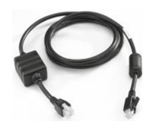 Zebra CBL-DC-382A1-01 Power Cable, Black