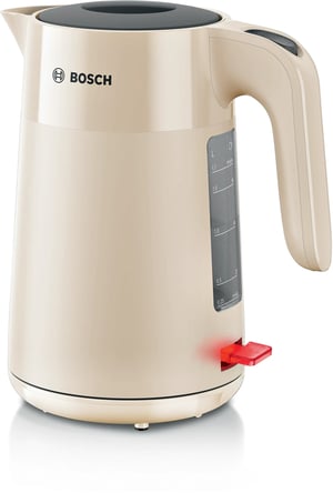 Bosch MyMoment Wasserkocher 1,7 l, 2400 W, cremefarben, grau