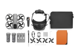 DJI Avata 360 Motion Combo (Goggles N3) 4 wirn. Octocopter 64 MP 6000 x 3000 px 2700 mAh Szary
